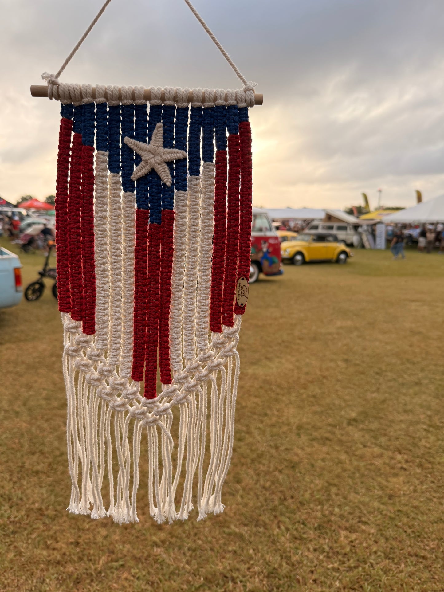 Terruño | Bandera de Puerto Rico en V